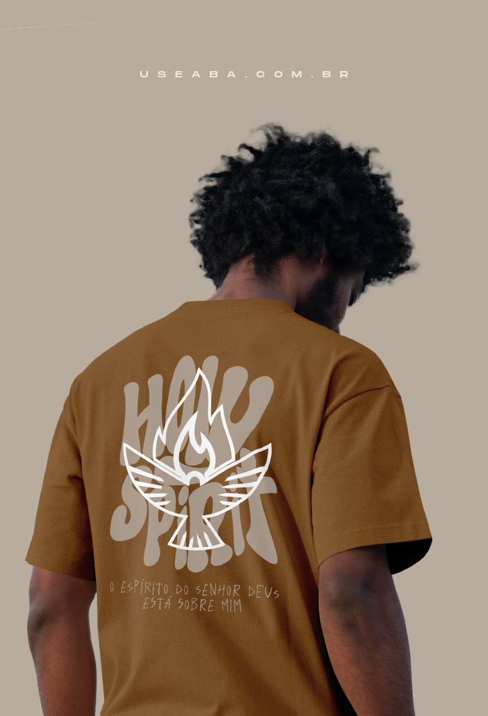 CAMISETA STREETWEAR HOLY SPIRIT