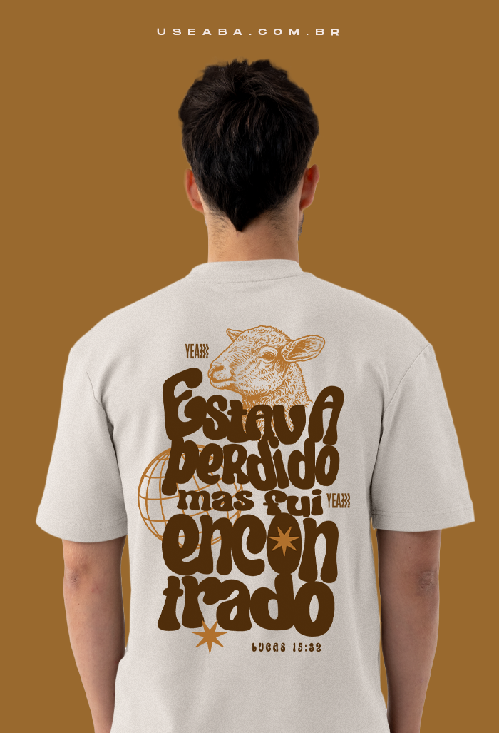 CAMISETA UNISSEX | ESTAVA PERDIDO MAS FUI ENCONTRADO