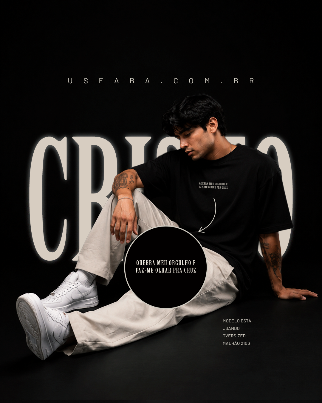 PRÉ VENDA - MENOS EGO MAIS CRISTO