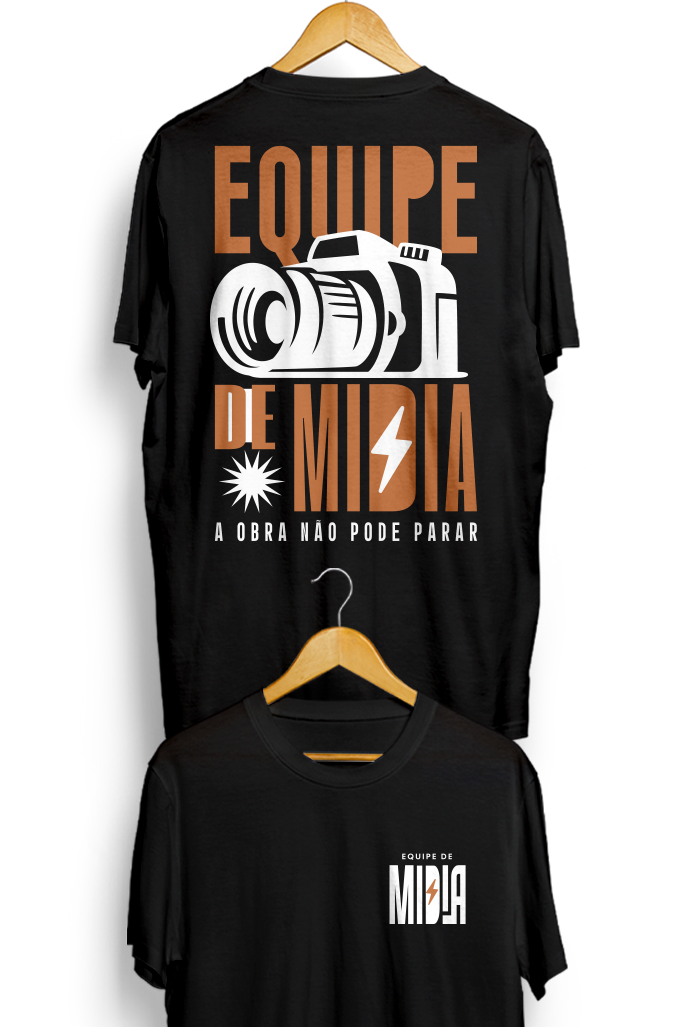 SUPER COMBO - 3 LINDAS CAMISETAS UNISSEX DE MÍDIA